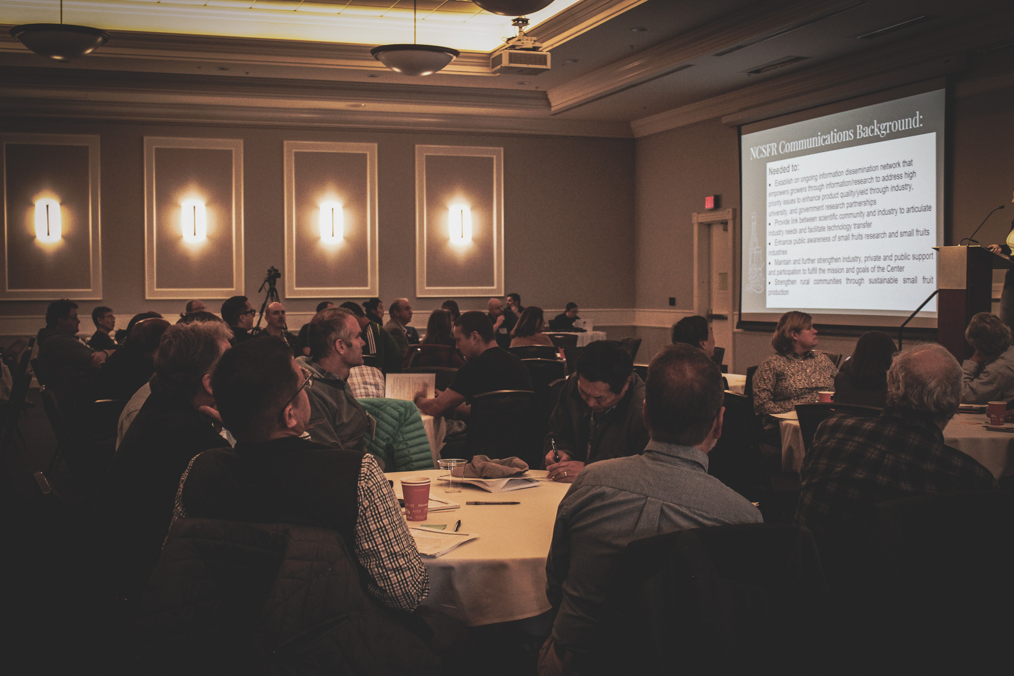 Attendees seated at the NCSFR Annual Conference