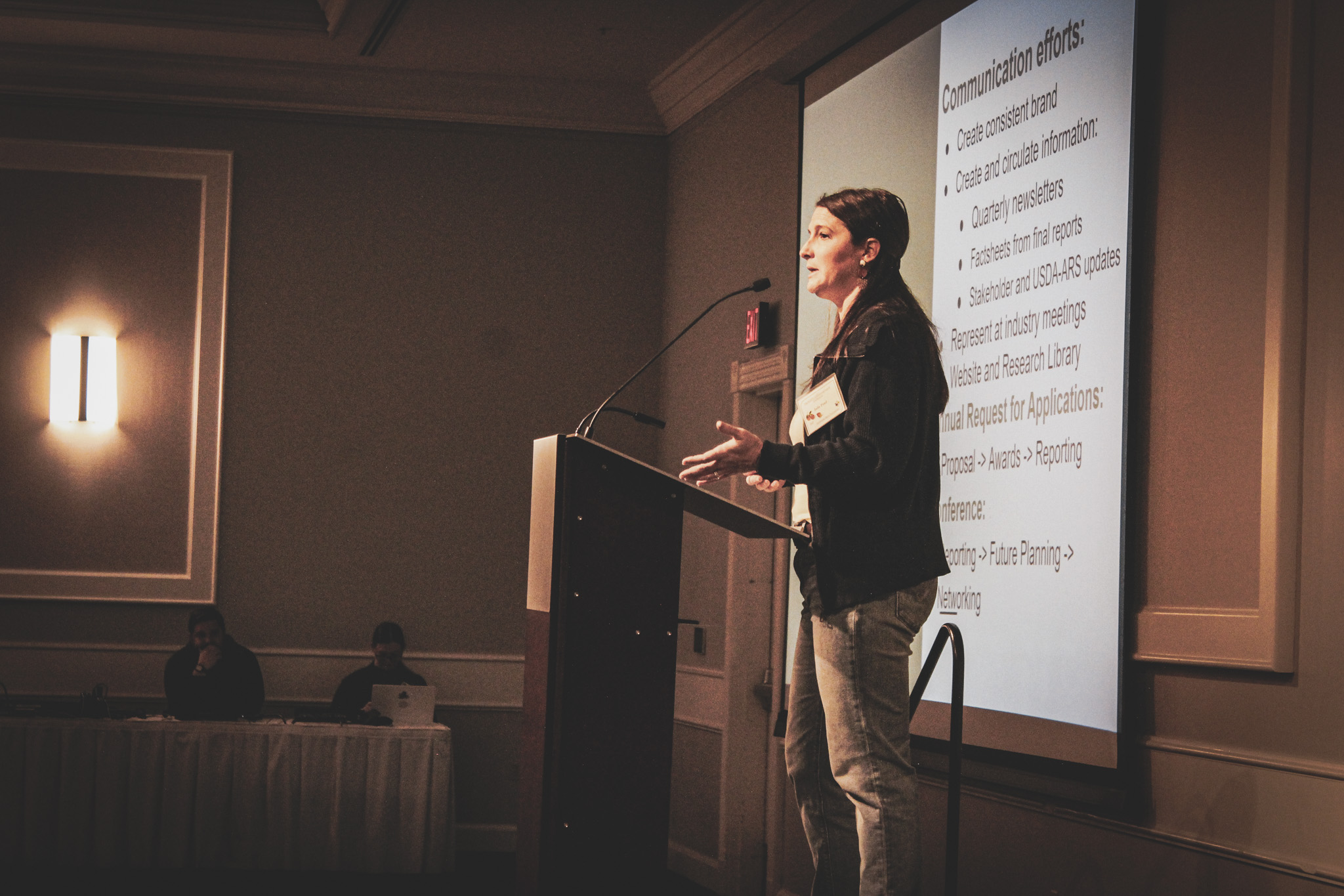 NCSFR-funded researcher presenting at the annual conference